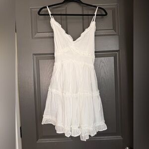 Francesca's Collections Cream Mini Dress